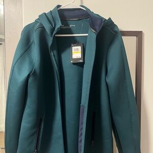 Under Armour Teal Full-Zip Golf Jacket